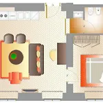 Apart Otel Piazza Vittorio 4*